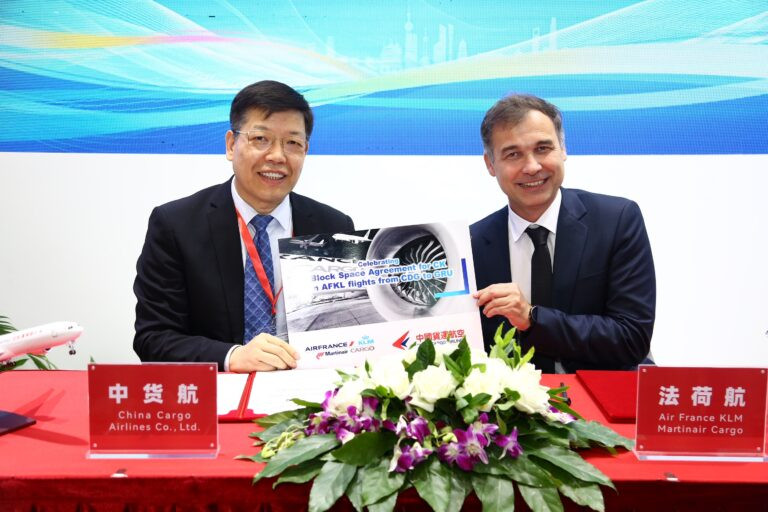 Air France KLM Martinair Cargo and China Cargo Airlines toughen partnership with new Block Save Agreement – Air Cargo Week