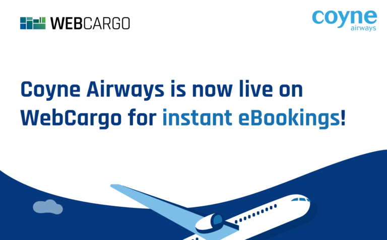 Coyne Airways Joins WebCargo Platform – Air Cargo Week