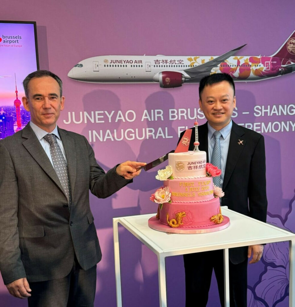 brussels-airport-celebrates-first-flight-with-juneyao-air-–-air-cargo-week