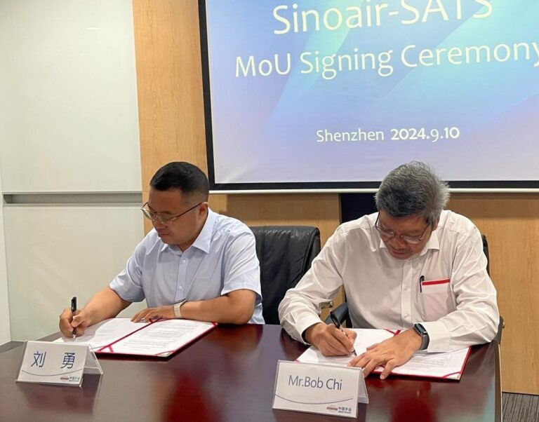 SATS and Sinotrans to explore strategic projects worldwide – Air Cargo Week