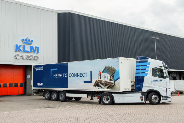 Bos Logistics and Air France KLM Martinair Cargo take all-electric truck into operation – Air Cargo Week