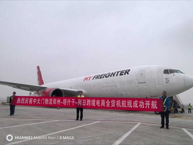 Uzbekistan's MY FREIGHTER launches fresh cargo route connecting Zhengzhou and Liège – Air Cargo Week